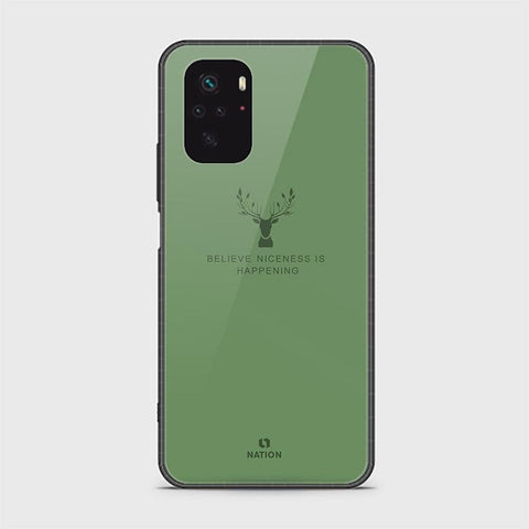 Xiaomi Redmi Note 10s Cover - Nice Series - HQ Ultra Shine Premium Infinity Glass Soft Silicon Borders Case