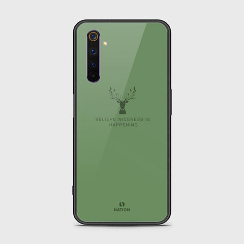 Realme 6 Pro Cover - Nice Series - HQ Ultra Shine Premium Infinity Glass Soft Silicon Borders Case