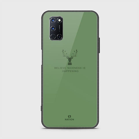 Oppo A72 Cover - Nice Series - HQ Ultra Shine Premium Infinity Glass Soft Silicon Borders Case