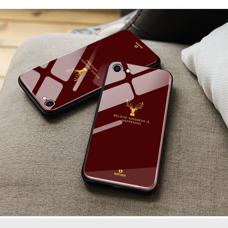 Case for iPhone SE 2020 : Louis Vuitton logo
