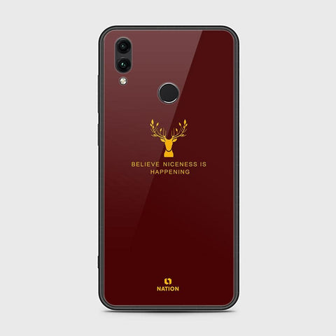 Huawei Honor 10 Lite Cover - Nice Series - HQ Ultra Shine Premium Infinity Glass Soft Silicon Borders Case