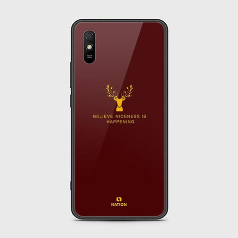 Xiaomi Redmi 9A Cover - Nice Series - HQ Ultra Shine Premium Infinity Glass Soft Silicon Borders Case