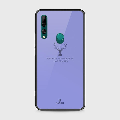 Huawei Y9 Prime 2019 Cover - Nice Series - HQ Ultra Shine Premium Infinity Glass Soft Silicon Borders Case