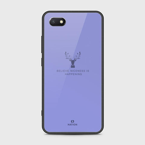 Huawei Y5 Prime 2018 Cover - Nice Series - HQ Ultra Shine Premium Infinity Glass Soft Silicon Borders Case
