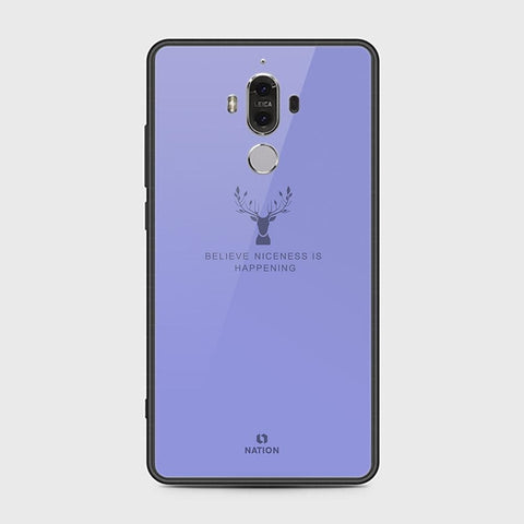 Huawei Mate 9 Cover - Nice Series - HQ Ultra Shine Premium Infinity Glass Soft Silicon Borders Case