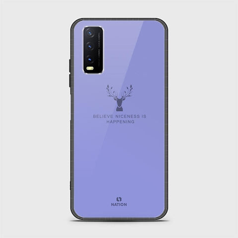 Vivo Y20T Cover - Nice Series - HQ Ultra Shine Premium Infinity Glass Soft Silicon Borders Case