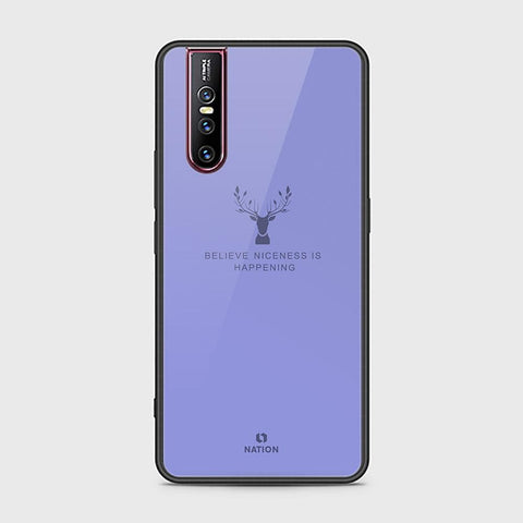 Vivo V15 Pro Cover - Nice Series - HQ Ultra Shine Premium Infinity Glass Soft Silicon Borders Case