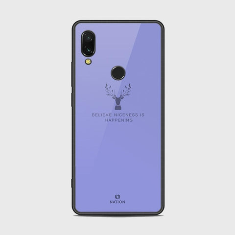 Xiaomi Redmi 7 Cover - Nice Series - HQ Ultra Shine Premium Infinity Glass Soft Silicon Borders Case