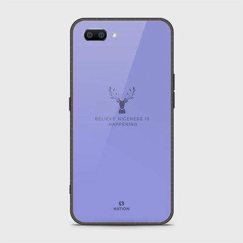 Oppo A12e Cover - Nice Series - HQ Ultra Shine Premium Infinity Glass Soft Silicon Borders Case