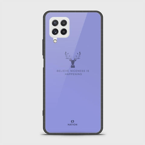 Samsung Galaxy M22 Cover - Nice Series - HQ Ultra Shine Premium Infinity Glass Soft Silicon Borders Case