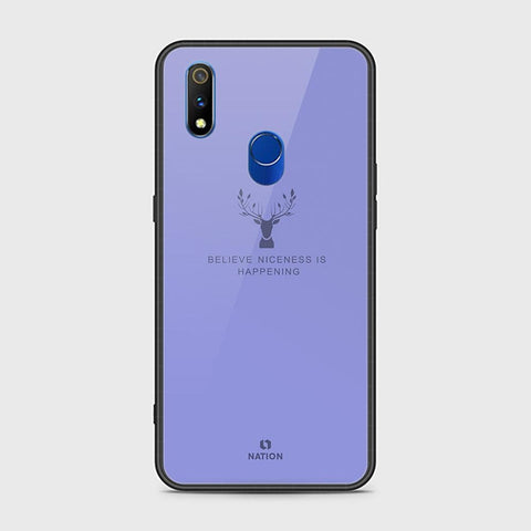 Realme 3 Pro Cover - Nice Series - HQ Ultra Shine Premium Infinity Glass Soft Silicon Borders Case