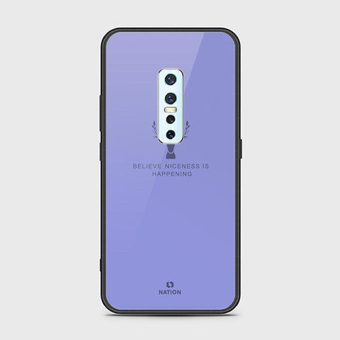 Vivo V17 Pro Cover - Nice Series - HQ Ultra Shine Premium Infinity Glass Soft Silicon Borders Case