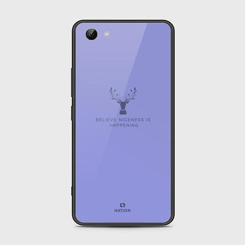 Vivo Y81 Cover - Nice Series - HQ Ultra Shine Premium Infinity Glass Soft Silicon Borders Case