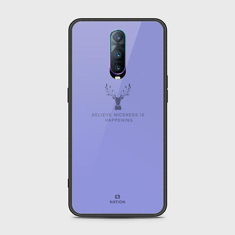 OPPO R17 Pro Cover - Nice Series - HQ Ultra Shine Premium Infinity Glass Soft Silicon Borders Case