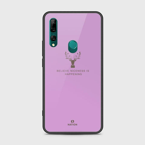 Huawei Y9 Prime 2019 Cover - Nice Series - HQ Ultra Shine Premium Infinity Glass Soft Silicon Borders Case