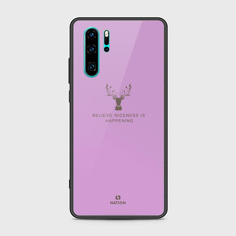 Huawei P30 Pro Cover - Nice Series - HQ Ultra Shine Premium Infinity Glass Soft Silicon Borders Case