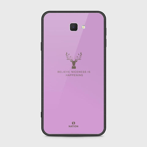 Samsung Galaxy J7 Prime Cover - Nice Series - HQ Ultra Shine Premium Infinity Glass Soft Silicon Borders Case