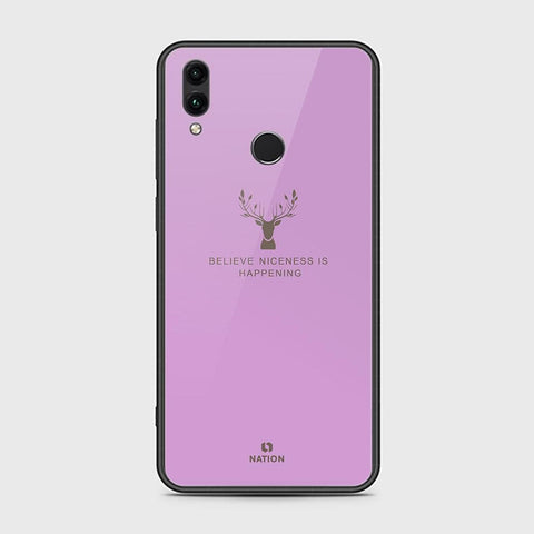 Huawei Honor 10 Lite Cover - Nice Series - HQ Ultra Shine Premium Infinity Glass Soft Silicon Borders Case