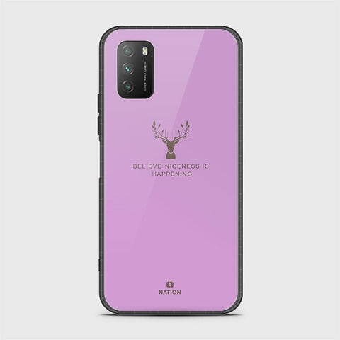 Xiaomi Redmi 9T Cover - Nice Series - HQ Ultra Shine Premium Infinity Glass Soft Silicon Borders Case