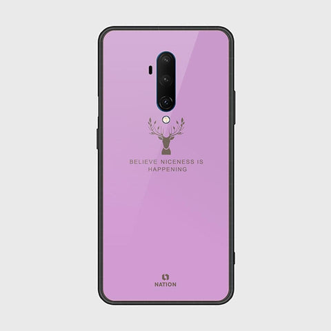 OnePlus 7T Pro Cover - Nice Series - HQ Ultra Shine Premium Infinity Glass Soft Silicon Borders Case
