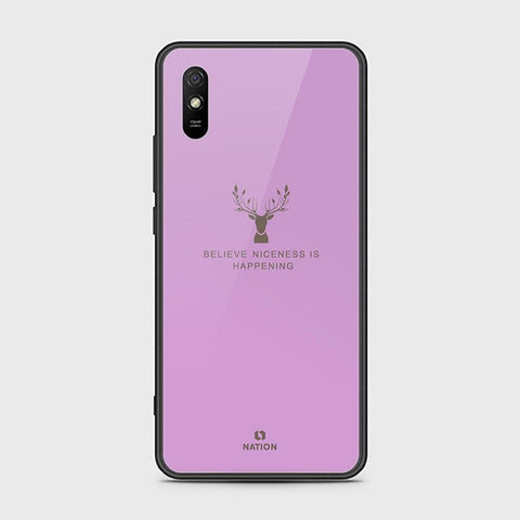 Xiaomi Redmi 9i Cover - Nice Series - HQ Ultra Shine Premium Infinity Glass Soft Silicon Borders Case