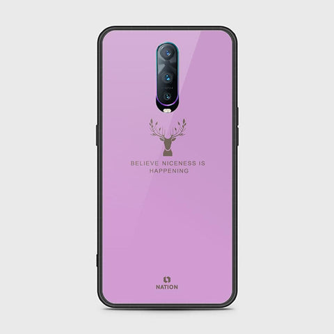 OPPO R17 Pro Cover - Nice Series - HQ Ultra Shine Premium Infinity Glass Soft Silicon Borders Case