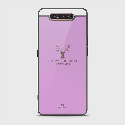 Samsung Galaxy A90 5G Cover - Nice Series - HQ Ultra Shine Premium Infinity Glass Soft Silicon Borders Case