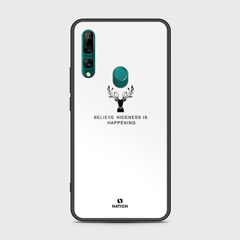 Huawei Y9 Prime 2019 Cover - Nice Series - HQ Ultra Shine Premium Infinity Glass Soft Silicon Borders Case