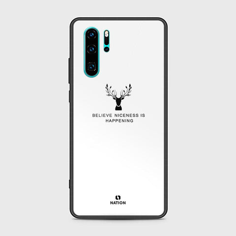 Huawei P30 Pro Cover - Nice Series - HQ Ultra Shine Premium Infinity Glass Soft Silicon Borders Case