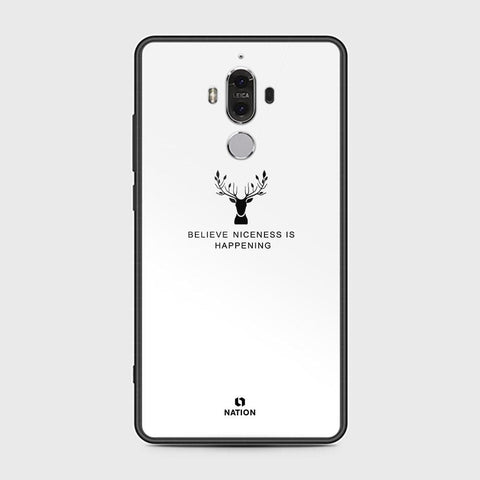 Huawei Mate 9 Cover - Nice Series - HQ Ultra Shine Premium Infinity Glass Soft Silicon Borders Case