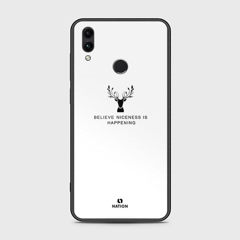Huawei Honor 10 Lite Cover - Nice Series - HQ Ultra Shine Premium Infinity Glass Soft Silicon Borders Case