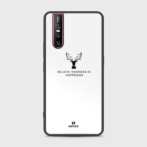 Vivo V15 Pro Cover - Nice Series - HQ Ultra Shine Premium Infinity Glass Soft Silicon Borders Case