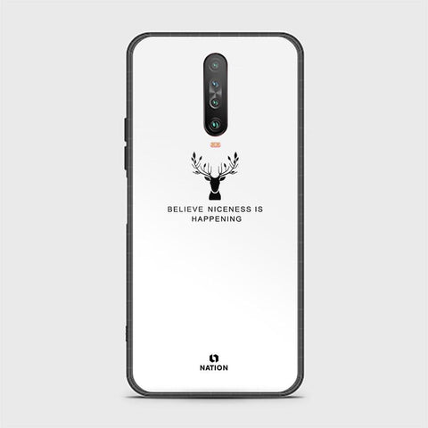 Xiaomi Redmi K30 Cover - Nice Series - HQ Ultra Shine Premium Infinity Glass Soft Silicon Borders Case