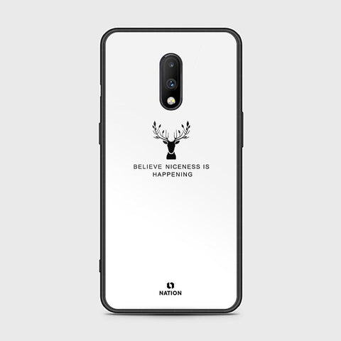OnePlus 6T Cover - Nice Series - HQ Ultra Shine Premium Infinity Glass Soft Silicon Borders Case