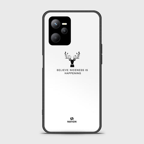 Realme Q5 Cover- Nice Series - HQ Ultra Shine Premium Infinity Glass Soft Silicon Borders Case