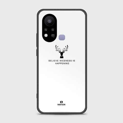 Infinix Hot 11s Cover- Nice Series - HQ Ultra Shine Premium Infinity Glass Soft Silicon Borders Case