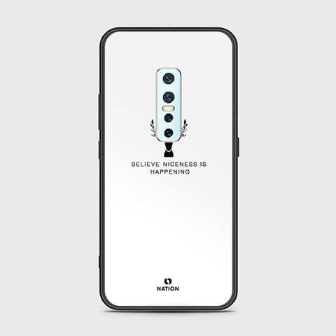 Vivo V17 Pro Cover - Nice Series - HQ Ultra Shine Premium Infinity Glass Soft Silicon Borders Case