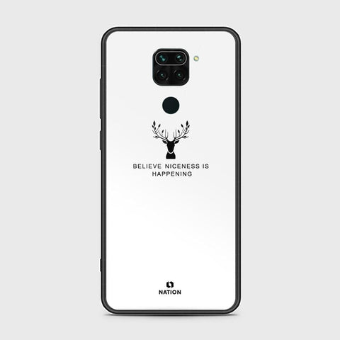 Xiaomi Redmi 10X 4G Cover - Nice Series - HQ Ultra Shine Premium Infinity Glass Soft Silicon Borders Case