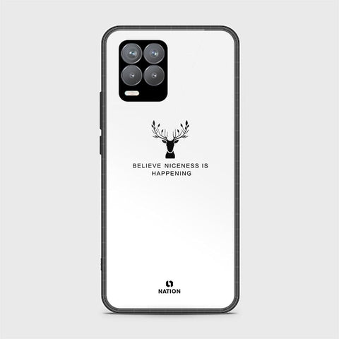 Realme 8 Pro Cover - Nice Series - HQ Ultra Shine Premium Infinity Glass Soft Silicon Borders Case