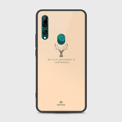 Huawei Y9 Prime 2019 Cover - Nice Series - HQ Ultra Shine Premium Infinity Glass Soft Silicon Borders Case