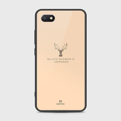 Huawei Y5 Prime 2018 Cover - Nice Series - HQ Ultra Shine Premium Infinity Glass Soft Silicon Borders Case