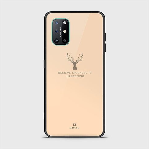 OnePlus 8T Cover - Nice Series - HQ Ultra Shine Premium Infinity Glass Soft Silicon Borders Case