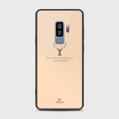 Samsung Galaxy S9 Plus Cover - Nice Series - HQ Ultra Shine Premium Infinity Glass Soft Silicon Borders Case (Fast Delivery)(FS)