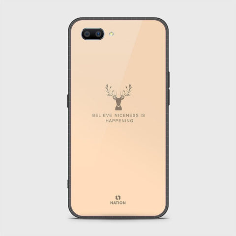 Oppo A12e Cover - Nice Series - HQ Ultra Shine Premium Infinity Glass Soft Silicon Borders Case