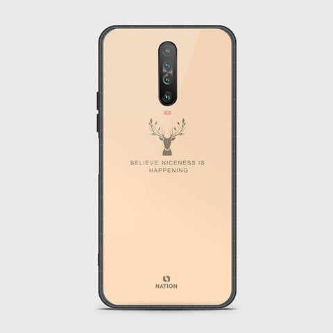 Xiaomi Redmi K30 Cover - Nice Series - HQ Ultra Shine Premium Infinity Glass Soft Silicon Borders Case