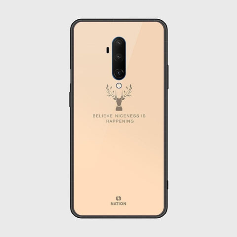OnePlus 7T Pro Cover - Nice Series - HQ Ultra Shine Premium Infinity Glass Soft Silicon Borders Case