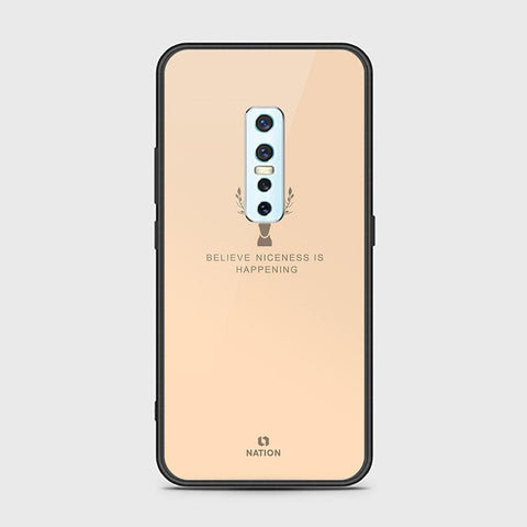 Vivo V17 Pro Cover - Nice Series - HQ Ultra Shine Premium Infinity Glass Soft Silicon Borders Case