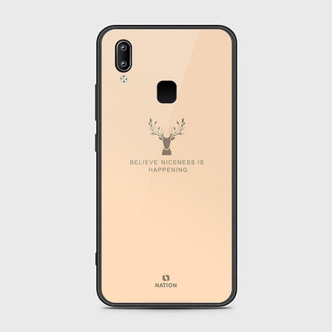 Vivo Y95 Cover - Nice Series - HQ Ultra Shine Premium Infinity Glass Soft Silicon Borders Case