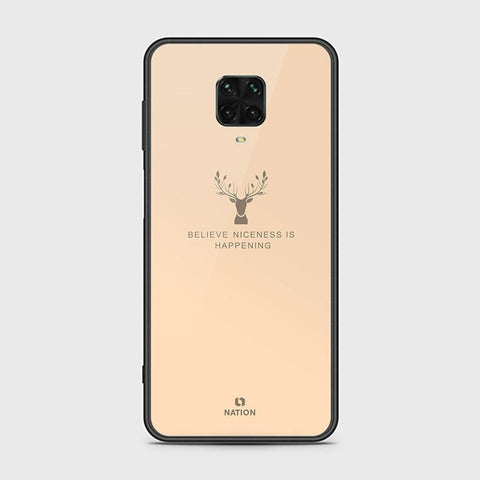 Xiaomi Redmi Note 9S Cover - Nice Series - HQ Ultra Shine Premium Infinity Glass Soft Silicon Borders Case