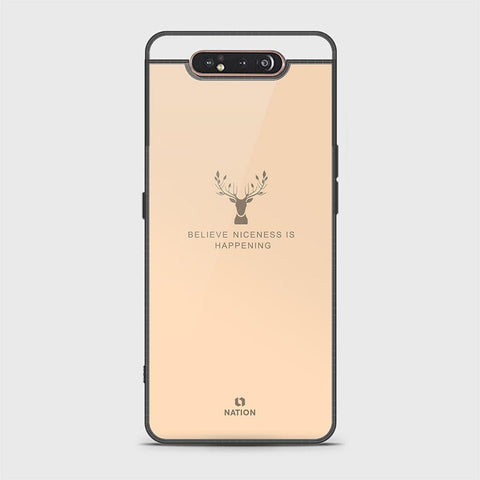 Samsung Galaxy A90 5G Cover - Nice Series - HQ Ultra Shine Premium Infinity Glass Soft Silicon Borders Case